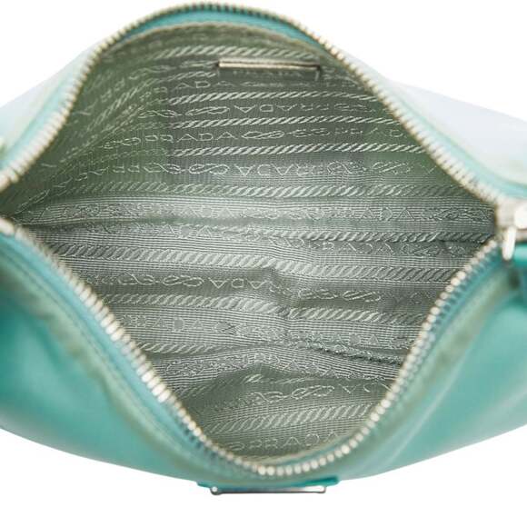 PRADA Green Leather Shoulder Bag - Picture 8 of 10